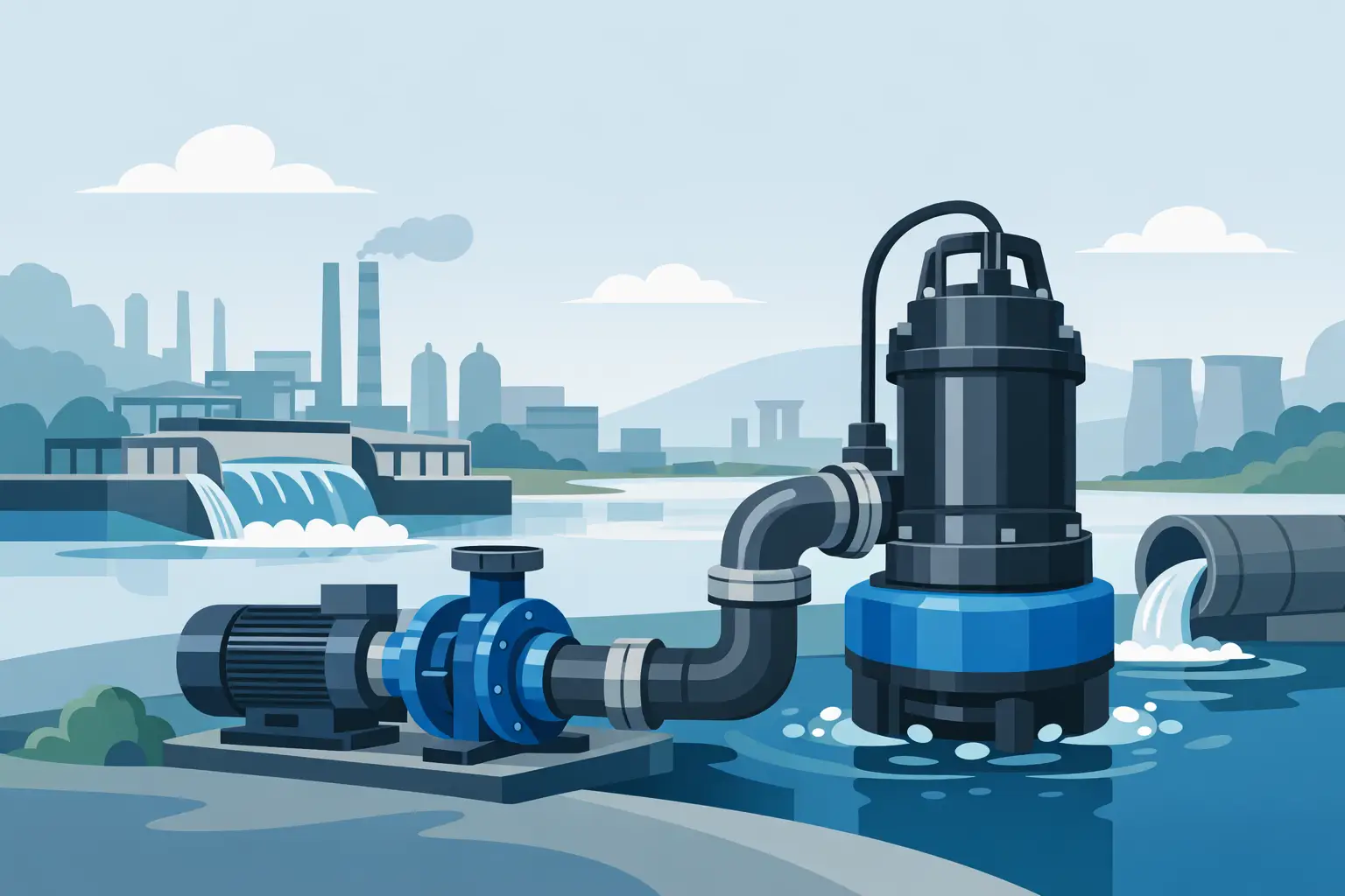 Choosing a Wastewater Pump for Industrial Use